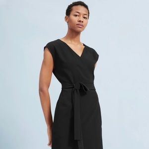 Everlane Japanese Go-Weave Wrap Dress